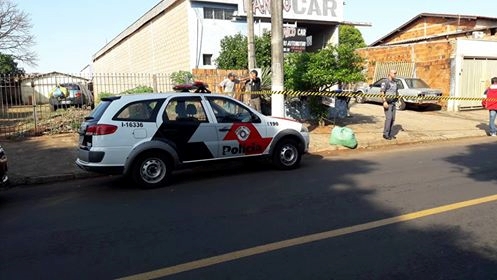 Local do assassinato (Foto - Jociano Garofolo - A Cidade)