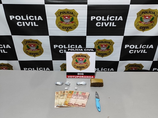 DIG de Votuporanga prende acusado de tráfico no São João