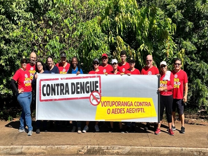 Rotary Novas Gerações faz ação contra a Dengue