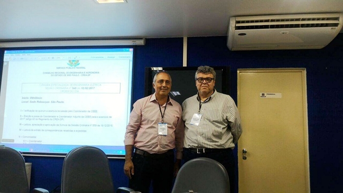 Reitor da Unifev é eleito coordenador do Crea-SP