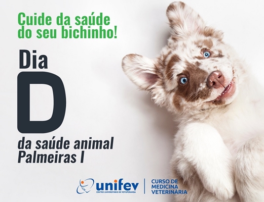 VETERINÁRIA DA UNIFEV ATENDE NO PALMEIRAS I NO SÁBADO