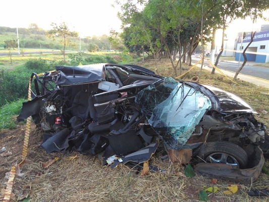 JOVEM DE 22 ANOS MORRE EM ACIDENTE EM AVENIDA DE TANABI