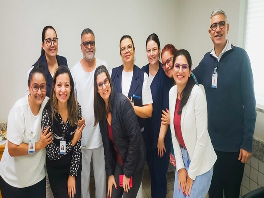 Unidade de Diálise da Santa Casa recebe visita