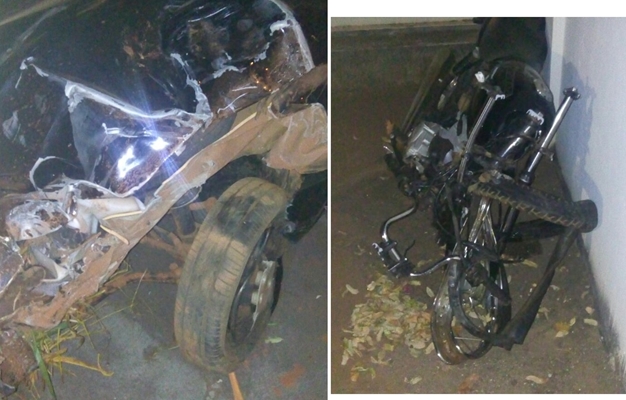 MOTOCICLISTA MORRE EM COLISÃO FRONTAL PERTO DE MAGDA 