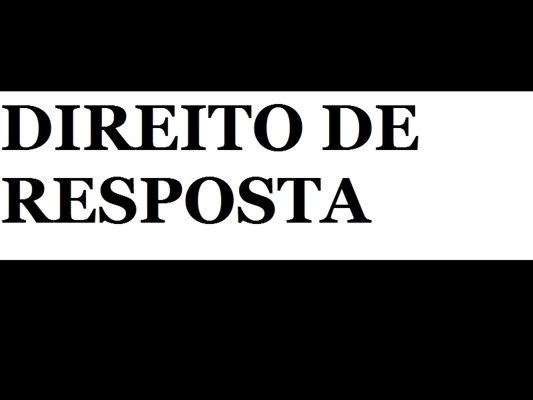 DIREITO DE RESPOSTA