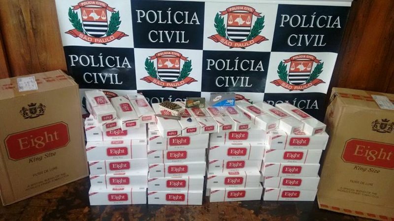 DISE PRENDE TRAFICANTE E PEGA CIGARROS EM NHANDEARA