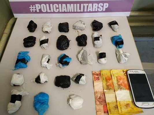 Irmãs traficantes são presas pela Polícia Militar