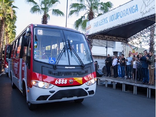 NOVA FROTA DE ÔNIBUS CIRCULA NA PRÓXIMA SEMANA