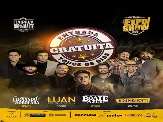 Expo Show atrai caravanas de vários estados 