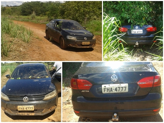 Polícia encontra carro usado em explosão de caixa abandonado em Pontes Gestal
