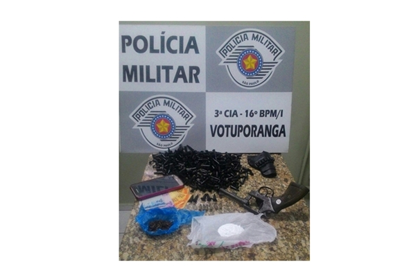 TRAFICANTE É PRESO APÓS AMEAÇAR FAMÍLIA EM VOTUPORANGA