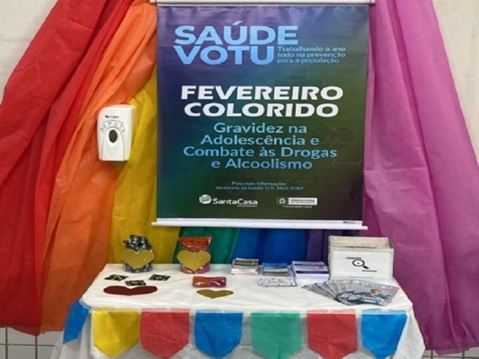 Fevereiro Colorido na prevenção de gravidez precoce
