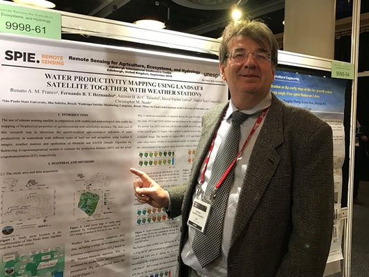 Professor Dr da região participa de congresso sobre clima na Escócia