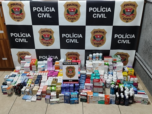 DIG de Votuporanga prende receptadores de medicamentos 