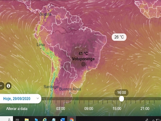 Votuporanga em estado de emergência com umidade de 10%
