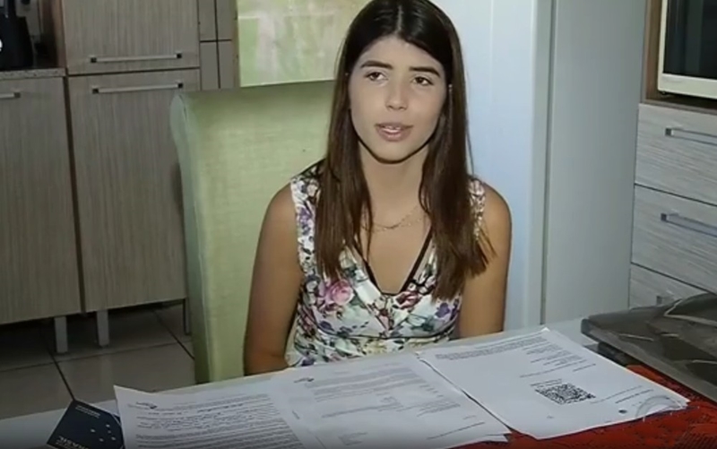 Estudante da região é única do estado a ganhar viagem