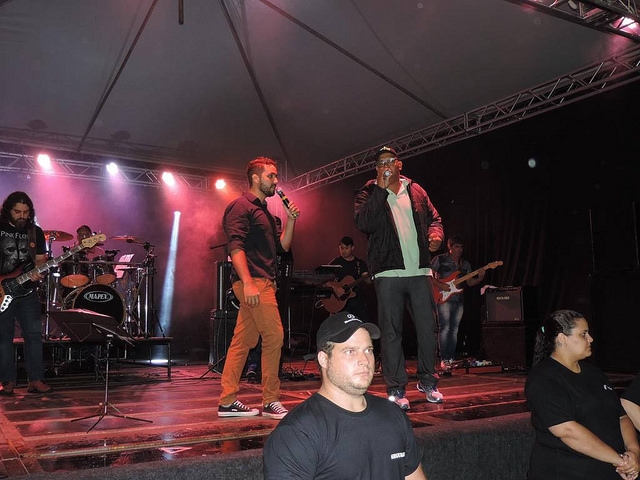 Banda Jovem Capri no carnaval da Concha