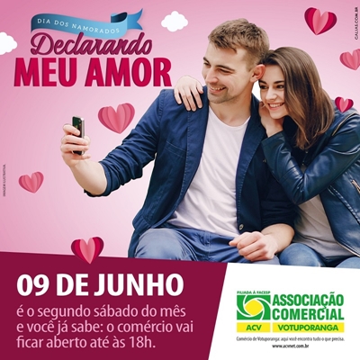 COMÉRCIO ABRE ATÉ 18 HORAS NESTE SÁBADO 