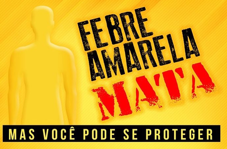 CUIDADO COM A FEBRE AMARELA. TOME A VACINA