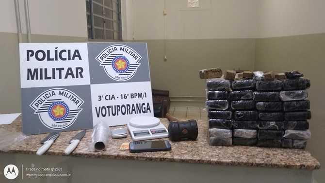 Polícia Militar prende traficante 'pelo cheiro' da maconha