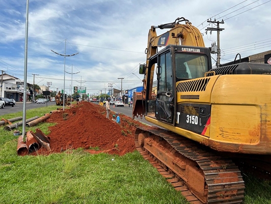 Saev Ambiental adutora que liga Poço Norte à ETA