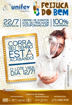 FEJUCA DO BEM: COMEÇA A VENDA DO 3º LOTE DE INGRESSOS