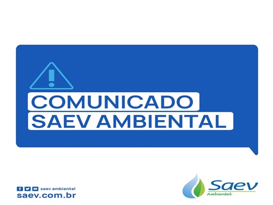 SAEV comunica falta de água no Carobeiras e Boa Vista 