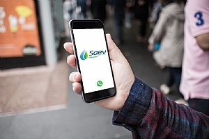 SAEV AGORA ESTÁ DE ZAP
