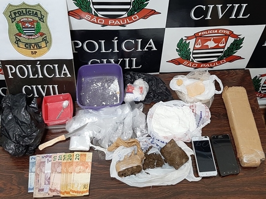 Mãe e filho traficantes presos pela DISE em Riolândia
