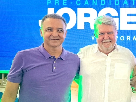 Os pré-candidatos Jorge Seba e Torrinha 