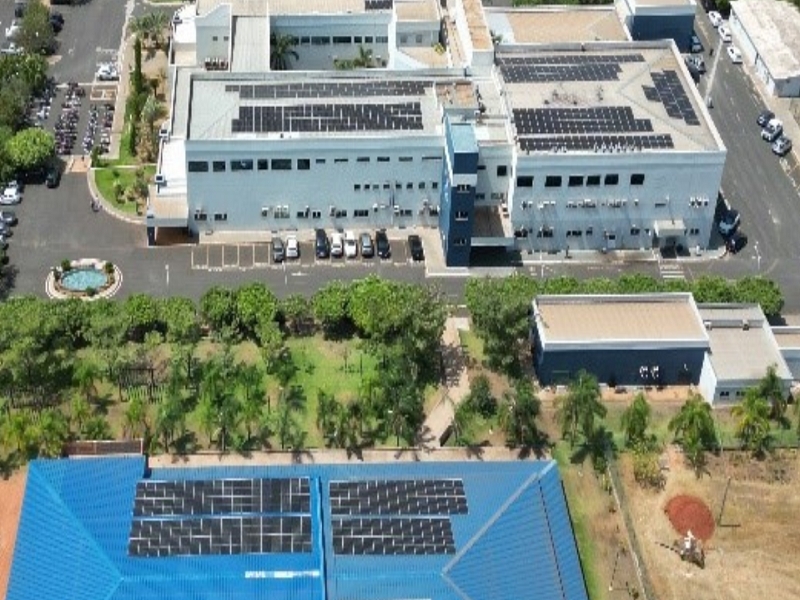 Energia limpa no Hospital de Amor 