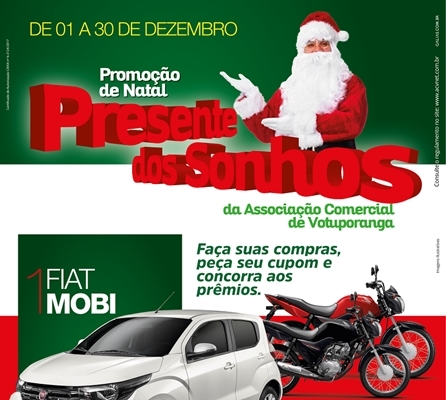 COMÉRCIO ABRE ÀS 13 HORAS HOJE E SORTEIA CARRO E MOTO AMANHÃ