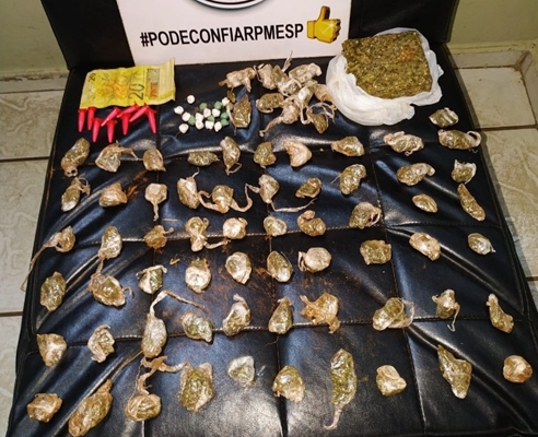 TRAFICANTE DE 15 ANOS DE IDADE É PRESO PELA PM
