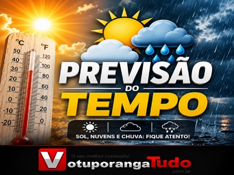 Meio de semana tem mudança no tempo e 2° turno com chuva 