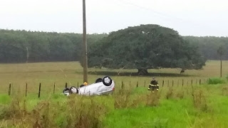 Motorista ferido em capotamento perto de Tanabi