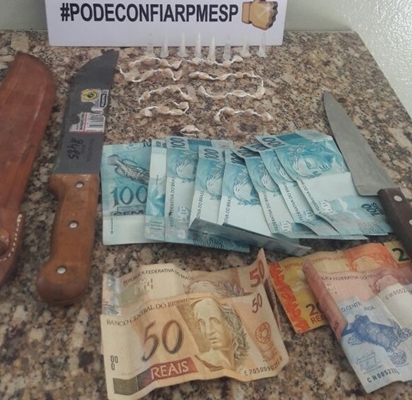 PM PEGA PRENDE TRAFICANTE QUE BATEU NA MULHER