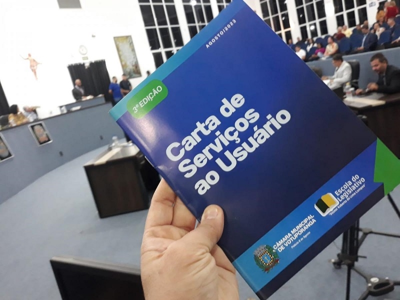 Nova carta de serviços da Câmara Municipal