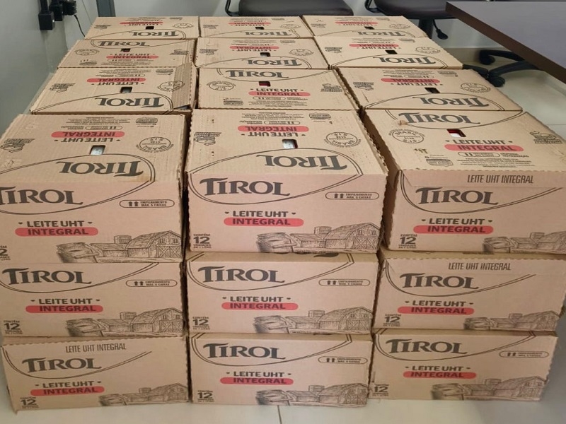 Doação de leite para a Santa Casa de Votuporanga 