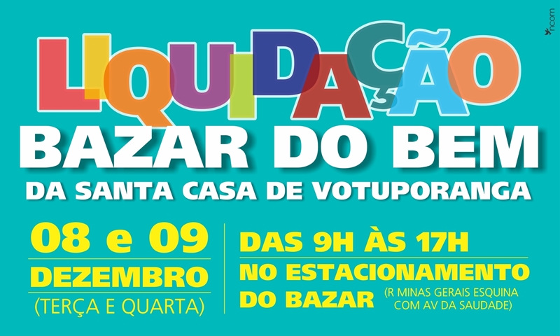 Liquidação do Bazar do Bem