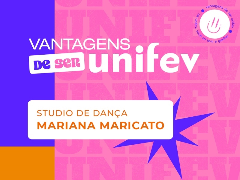 Studio Mariana Maricato com descontos para alunos Unifev