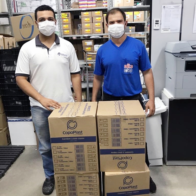 UDEMO entre 10 mil copos para a Santa Casa