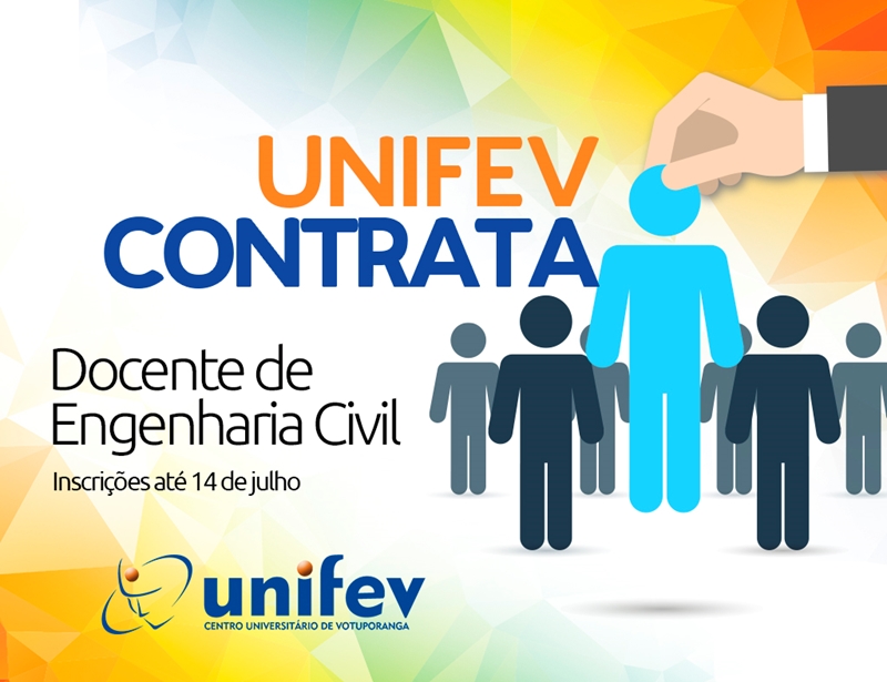 Unifev seleciona professor para engenharia civil 