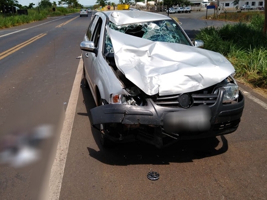 Jovem gravemente ferido em colisão de moto x carro em Votuporanga