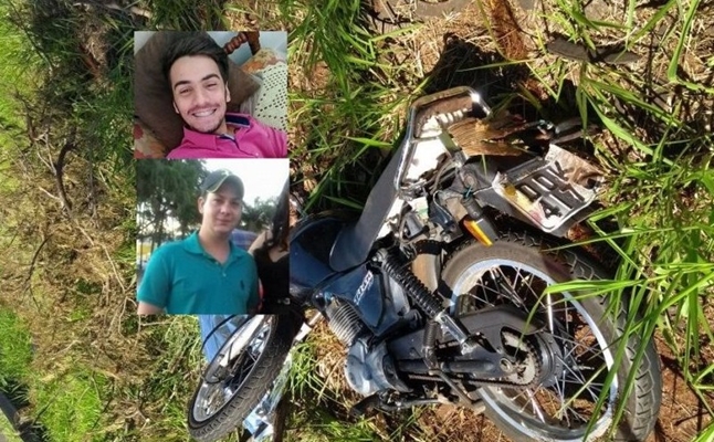 DOIS MOTOCICLISTAS MORTOS EM ACIDENTE NA REGIÃO