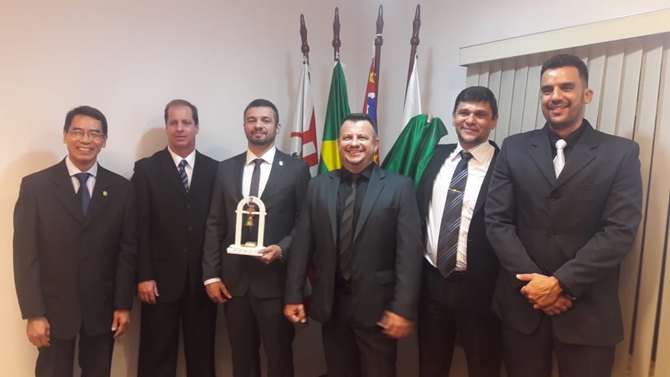 POLÍCIA FEDERAL DE JALES É HOMENAGEADA EM SÃO PAULO