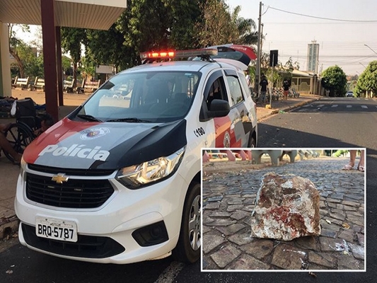 Agressão foi em praça de Fernandópolis (Foto- Região Noroeste)