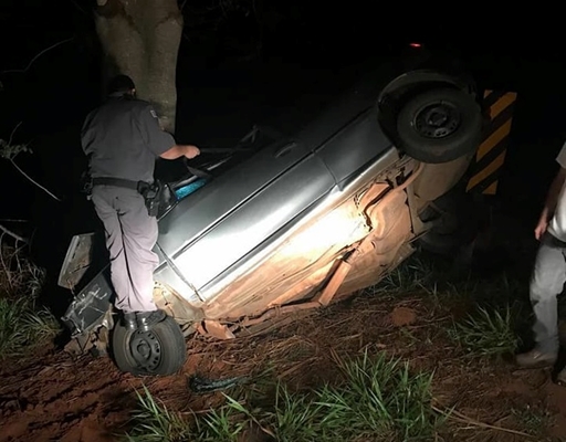 MOTORISTA FERIDO EM ACIDENTE NA 