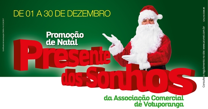 COMEÇA A PROMOÇÃO 