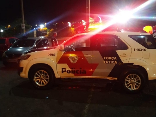 Flagrante da equipe de Força Tática da PM de Votuporanga