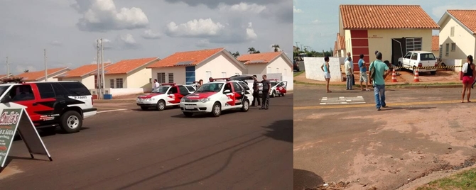 Comerciante mata vizinho prensado com carro e sofre linchamento em Nhandeara